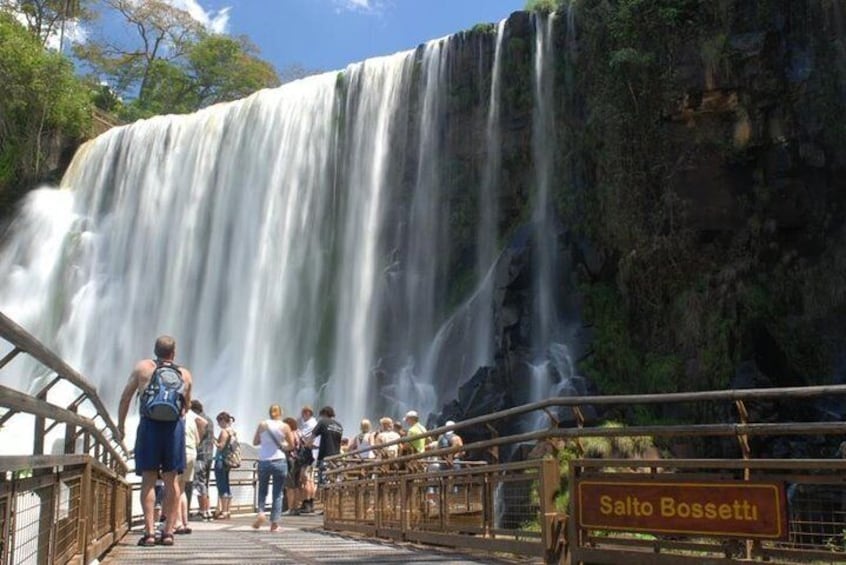 Iguazu Falls from Buenos Aires Cruise Terminal or Downtown Hotel - no flights