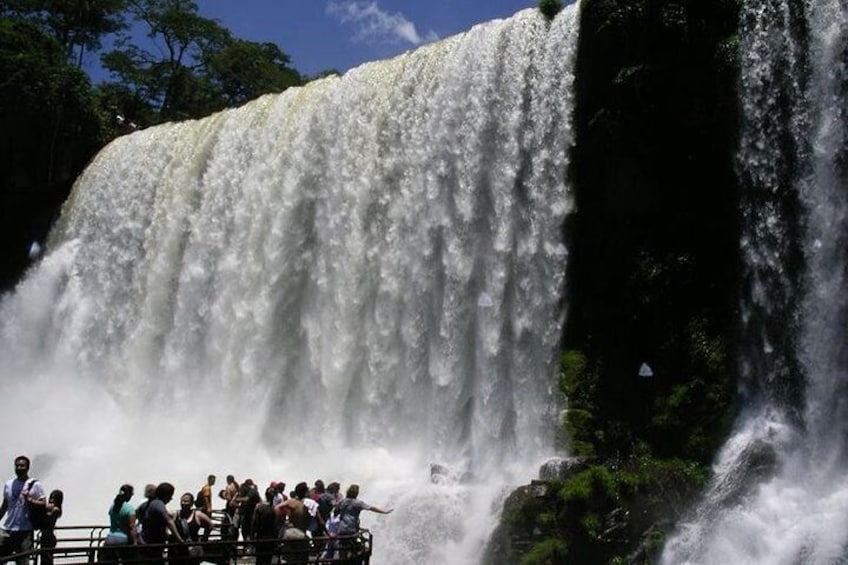 Iguazu Falls from Buenos Aires Cruise Terminal or Downtown Hotel - no flights