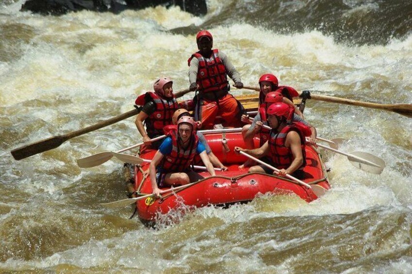 Bundu Zambezi White Water Rafting High Water 