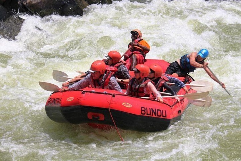 White Water Rafting in Zambia