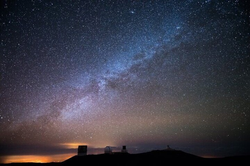 Mauna Kea Summit Sunset and Stars Free Astro Photos Hilo Kona Waikoloa Pick Up