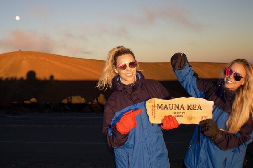 Mauna Kea Summit Sunset and Stars Free Astro Photos Hilo Kona Waikoloa Pick Up