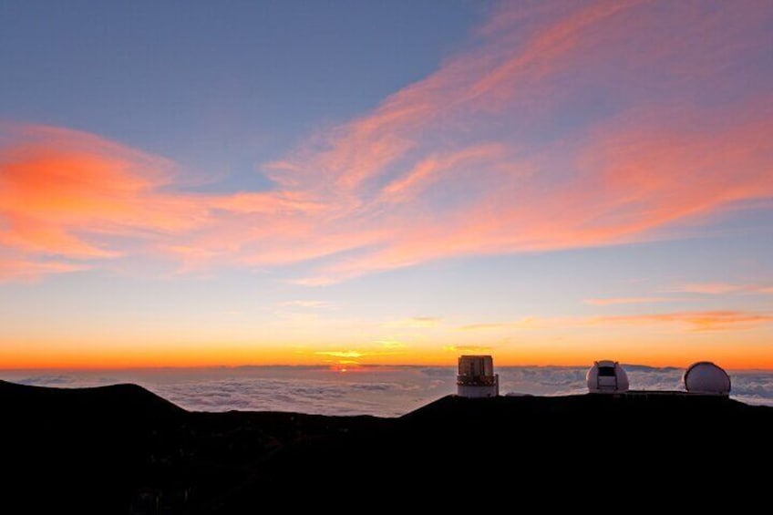 Mauna Kea Summit Sunset and Stars Free Astro Photos Hilo Kona Waikoloa Pick Up