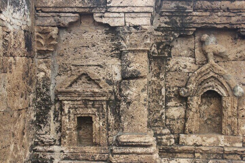 Double-Headed Eagle Stupa at Sirkap Taxila