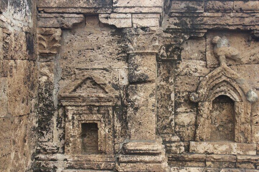 Double-Headed Eagle Stupa at Sirkap Taxila 