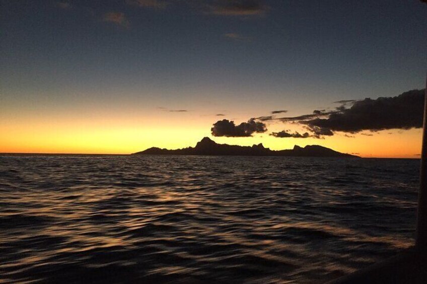 Sunset Boat Trip from Papeete