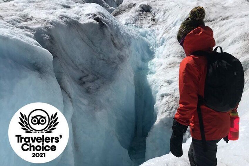 Guided Glacier Hike on The Athabasca with IceWalks