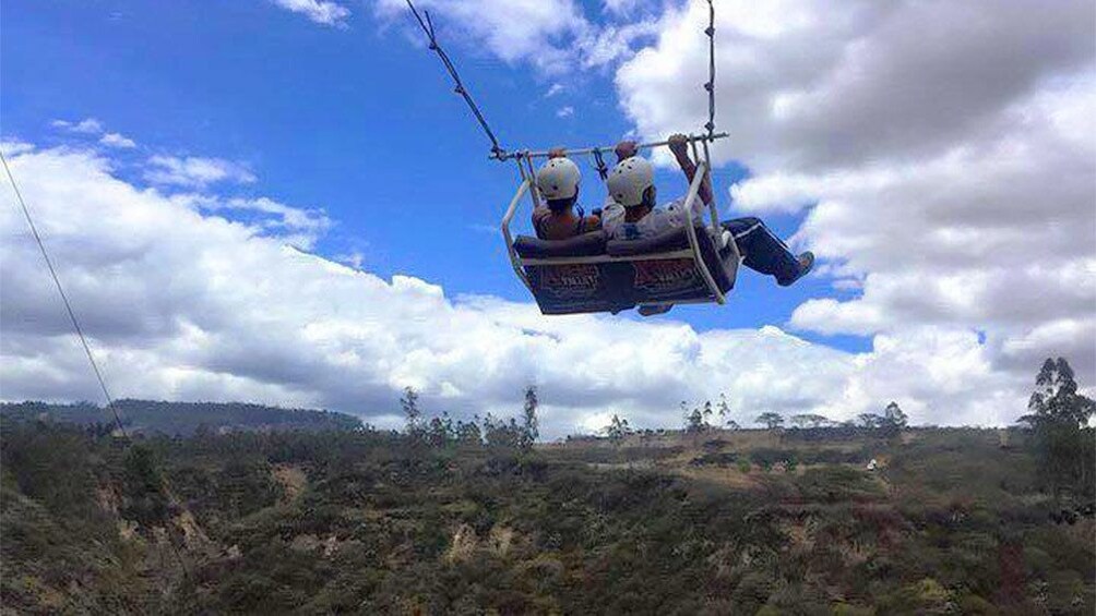 Extreme sports in Quito, Ecuador
