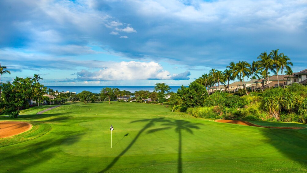 Golf course at Wailea Old Blue in Maui