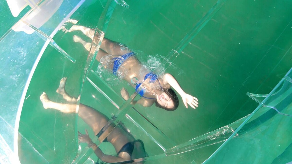 Clear Boat Ride in Los Cabos with transportation