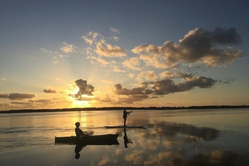 Glassy morning on the water