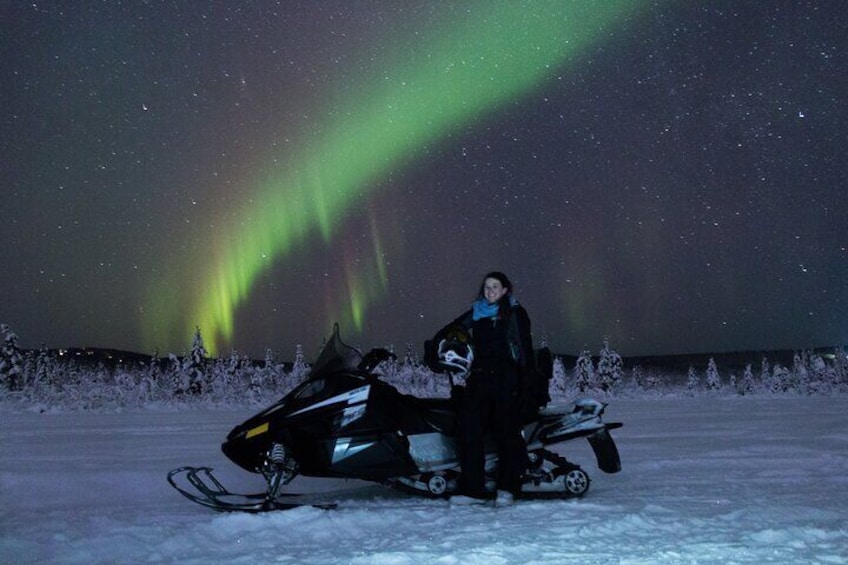 Aurora Sleighers Snowmobile Tour in Fairbanks