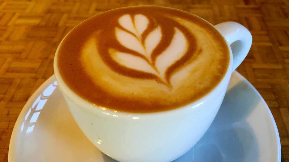 Latte art in Portland