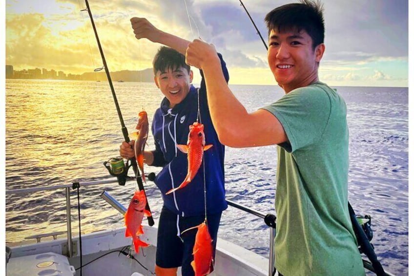 Private Fishing Charter for Family and Friends in Honolulu