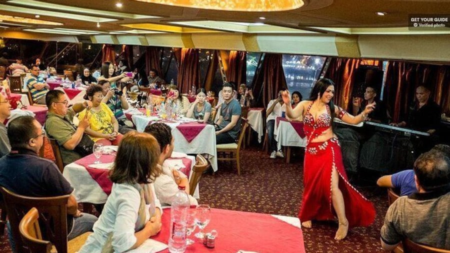 Cairo dinner cruise In Nile River.