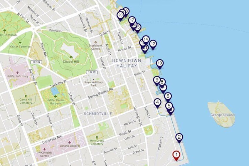 Halifax Boardwalk & Seaport: a Smartphone Audio Walking Tour