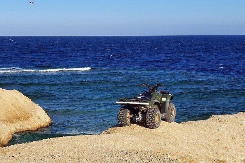 Sea Side Private Quad Adventure in Makadi Bay