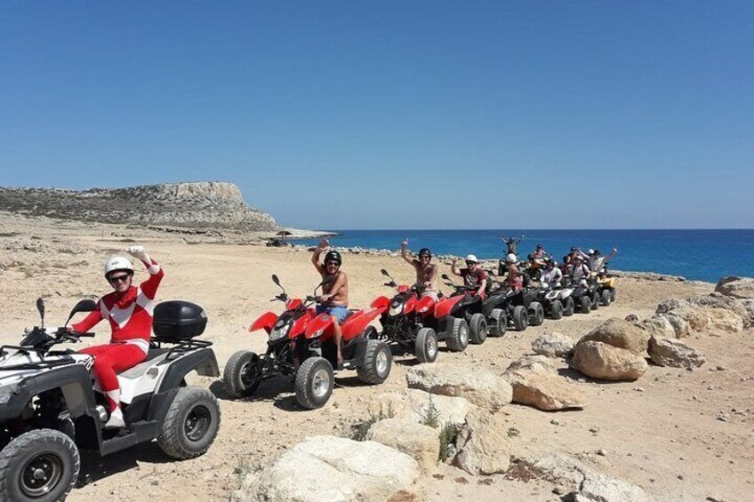 Sea Side Private Quad Adventure in Makadi Bay