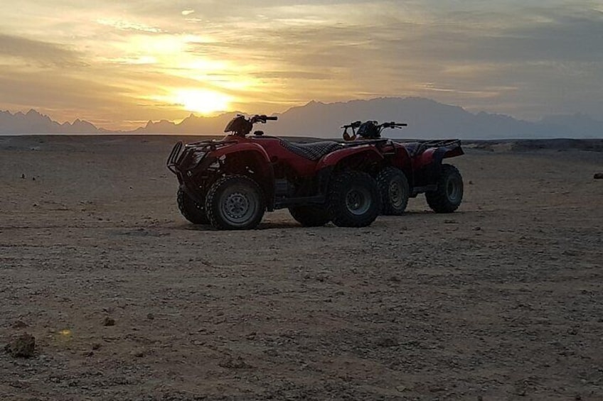 Sea Side Private Quad Adventure in Makadi Bay