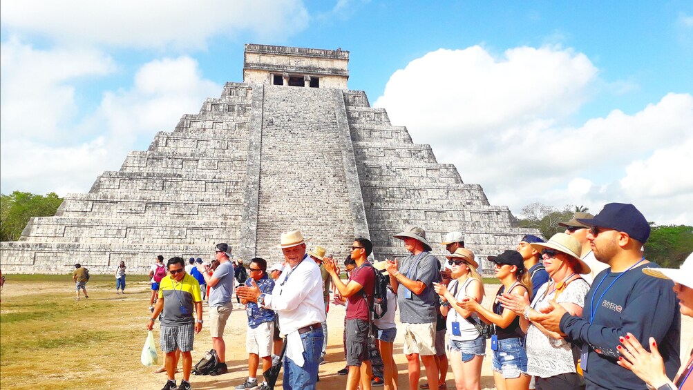 Show item 3 of 10. Chichen Itza, Swim in Cenote & Izamal Magic Town in 1 Day