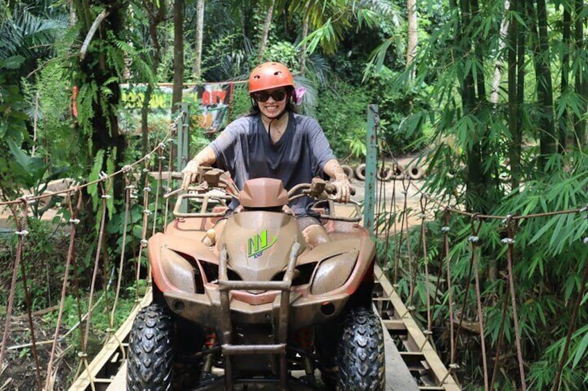 Amazing Experience ATV Quad Bike with Bali Swing Highlight