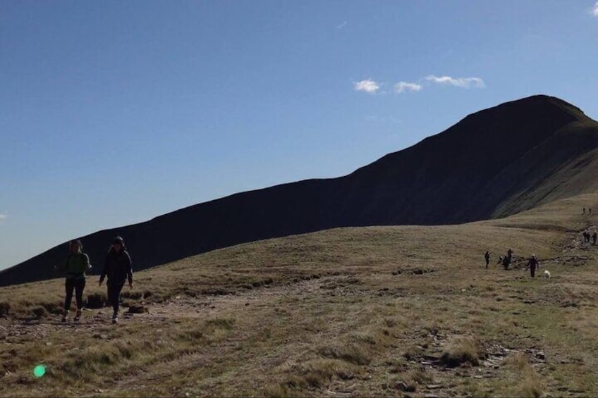 Hiking Pen y Fan From The North