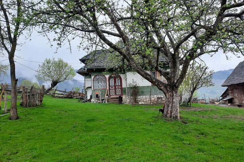 Traditional house,Pestera village