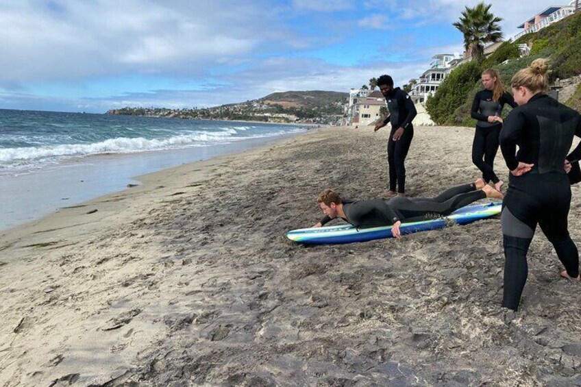 1.5 Hour Surf Lesson in Laguna Beach