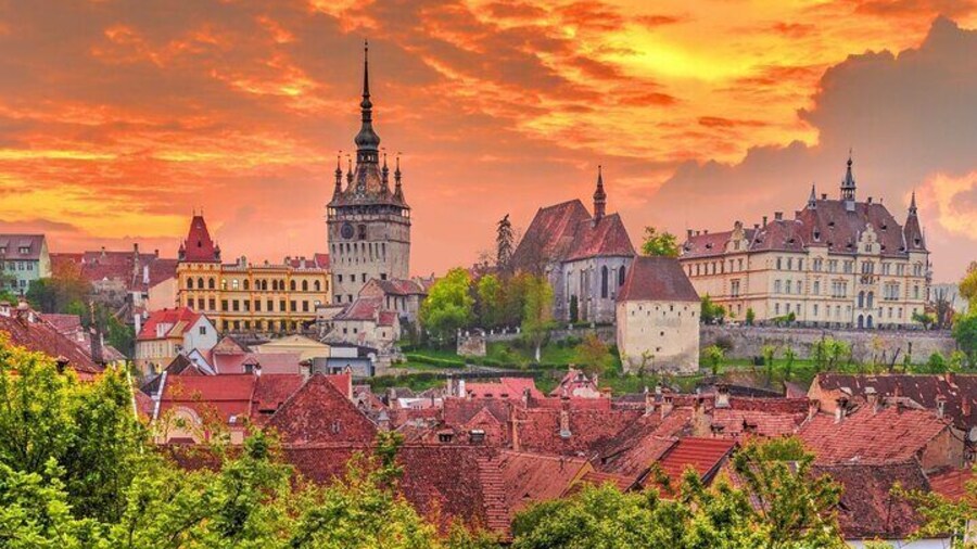Just a bite of Transylvania-beautiful Sighisoara town