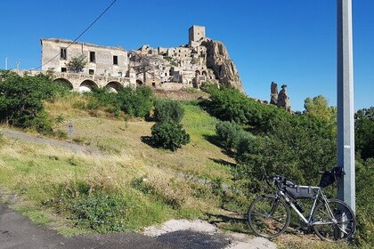 One Day Bike Tour to Craco with Lunch in Farmhouse