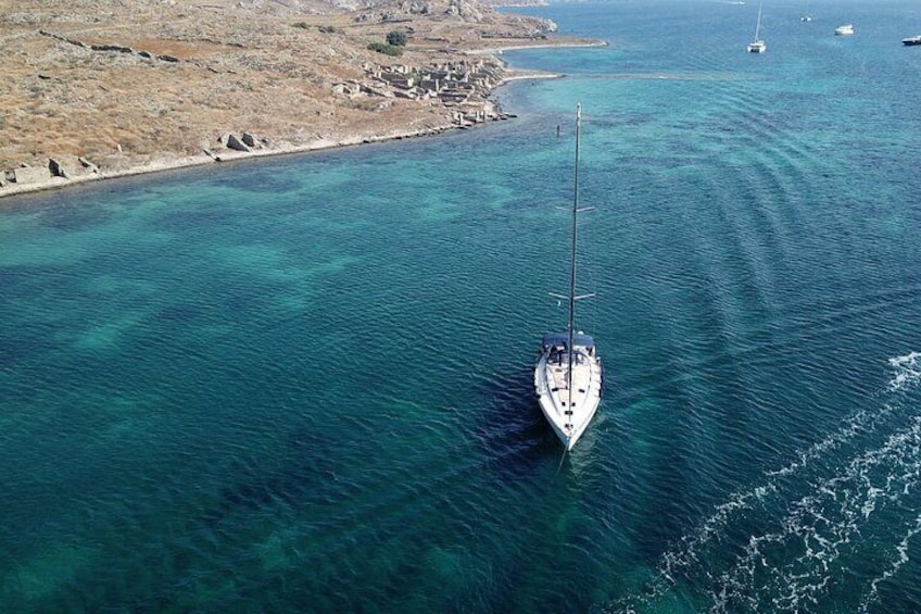 All inclusive Delos & Rhenia Islands tour up to 10 pax (free transportation)