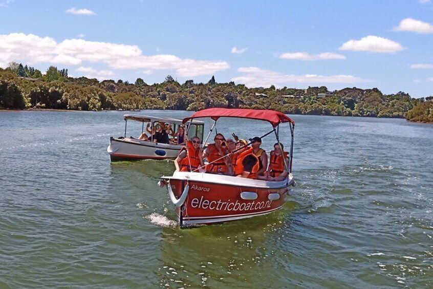 Electric Boats to explore Kerikeri river