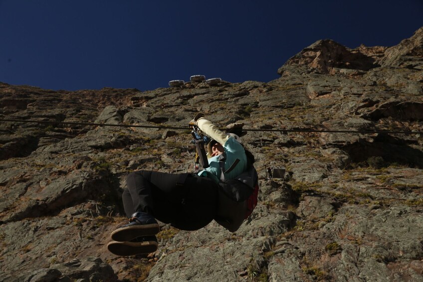 Full-Day: Via Ferrata and Zip Line