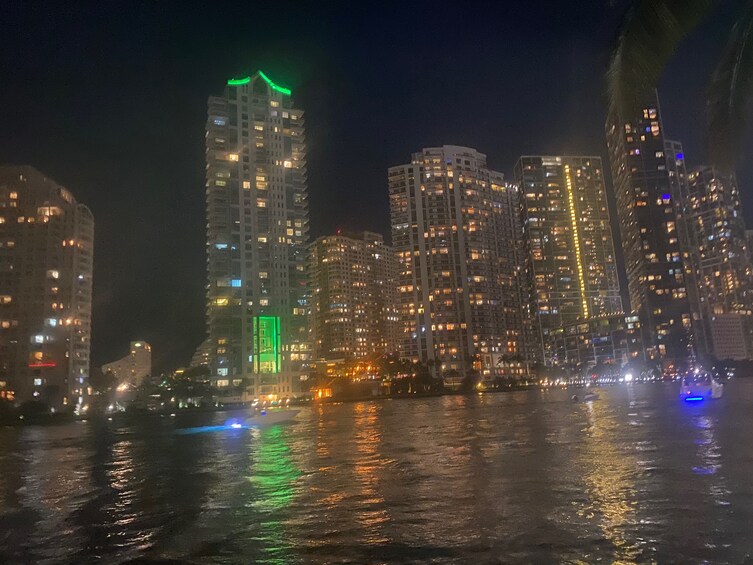 Miami City Lights And Miami Skyline South Beach Cruise 