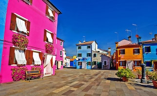 Combo: Murano,Burano & Torcello & Venice Tour & Gondola Ride