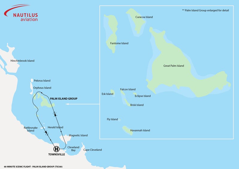 Palm Island Scenic Helicopter Flight