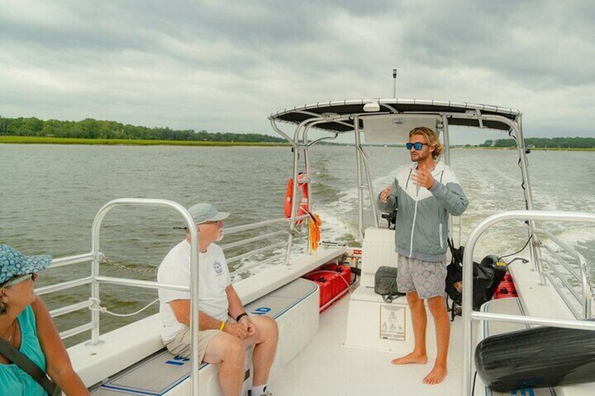 90 Minute Hilton Head Dolphin Tour