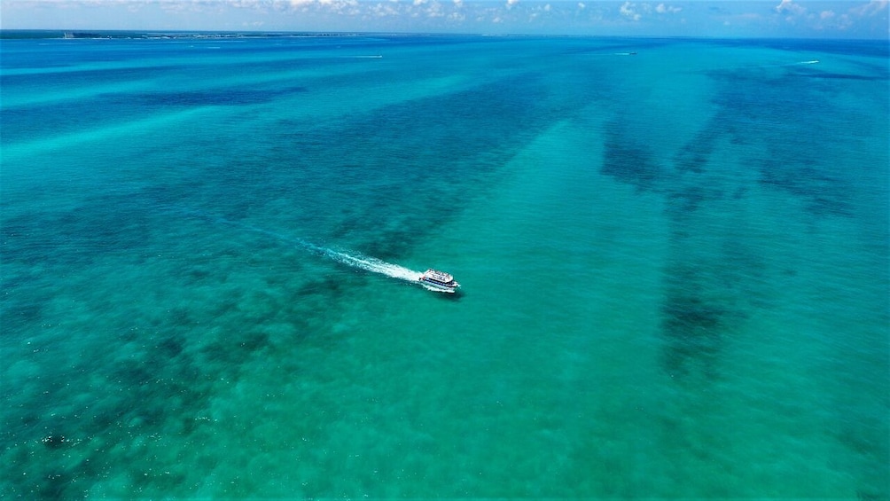 Isla Mujeres Day Trip on a Double-Decker Catamaran