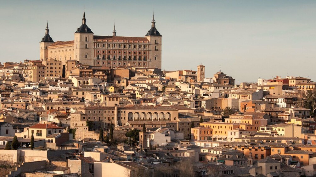 exploring the city during the sunset in Spain