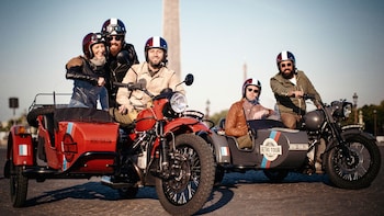 Private Vintage Motorcycle Tour in a Sidecar