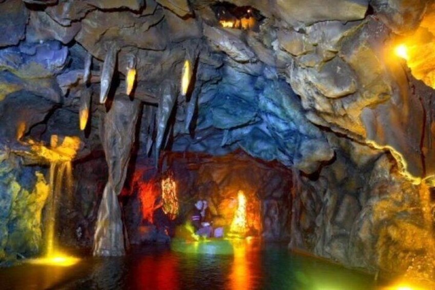 Stalagmites and stalactites