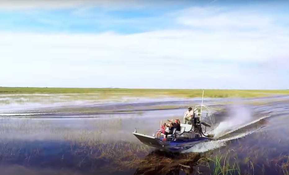 Private Nighttime Everglades Airboat Ride