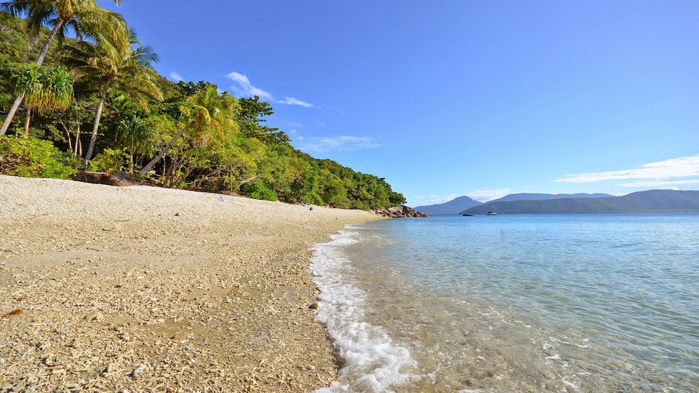 View of beach on Cairns