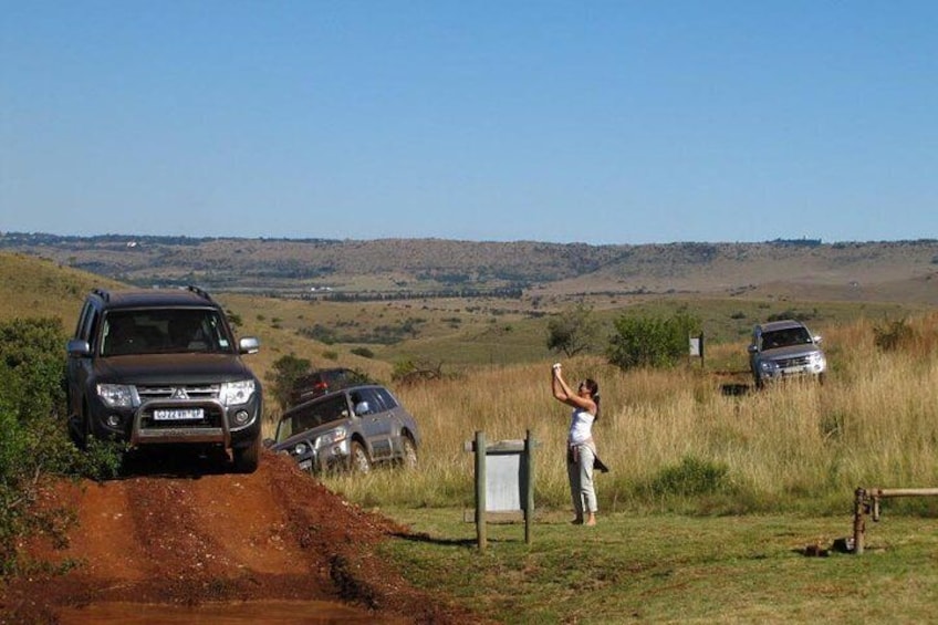 To see some parts you need 4x4 and we take you there in ours!