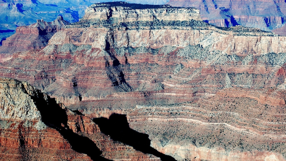 The Grand Canyon as seen from above