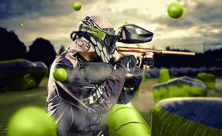 Paintball-action