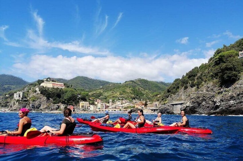 Carnassa Cinque Terre Kayak Tour