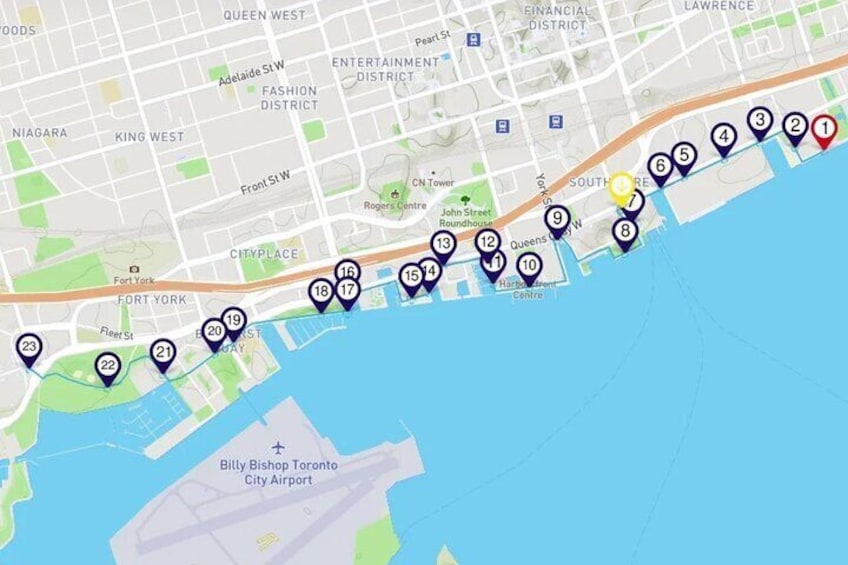 Toronto's Waterfront: a Smartphone Audio Walking Tour