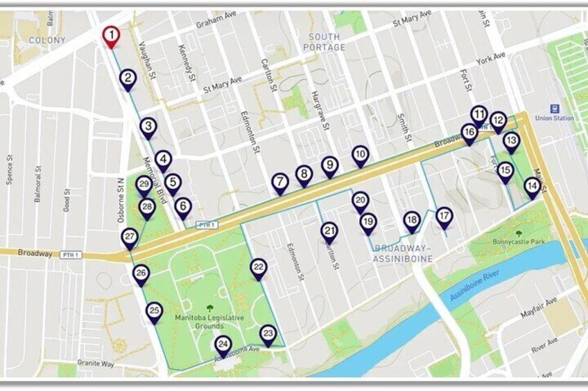 Winnipeg's Wealthy Beginnings: a Smartphone Audio Walking Tour