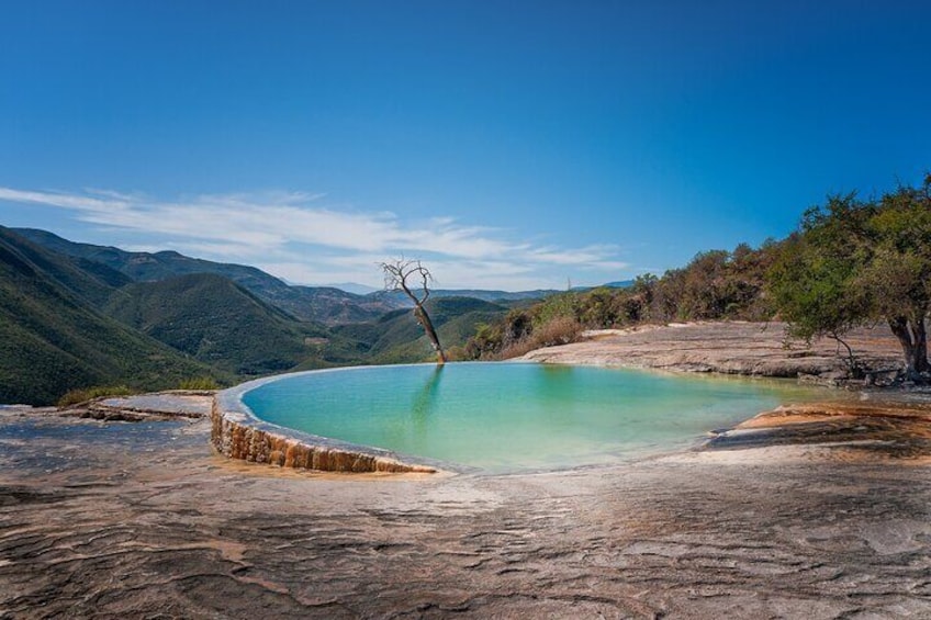 Full day tour to Teotitlán and the petrified waterfalls Hierve El Agua
